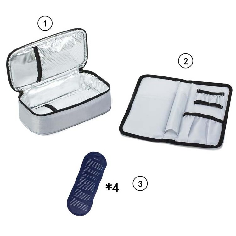 portable insulin pen cooler box medical carrying case outdoor insulin cooler bag with ice pack