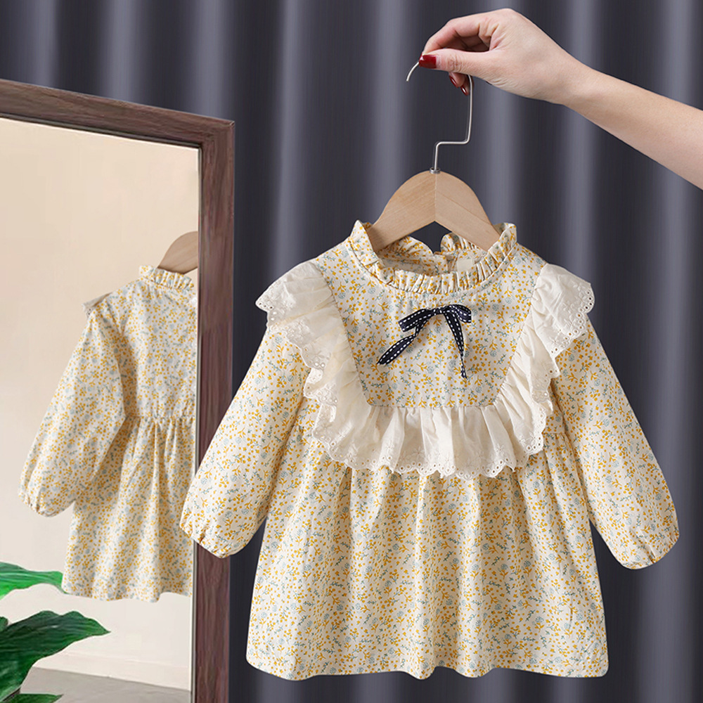 The Most Popular Baby Clothes Casual Dresses Girls Clothing Children's Little Girl Pastoral Princess Skirt Spring and Summer