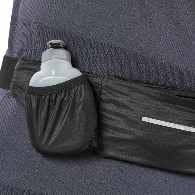 outdoor hiking jogging hip pocket pouch waist belt custom logo running bag with water bottle