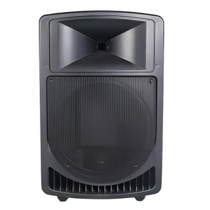 Popular audio component 15 inch professional bass loud Full-range Sturdy Empty Plastic Speaker Box Cabinets