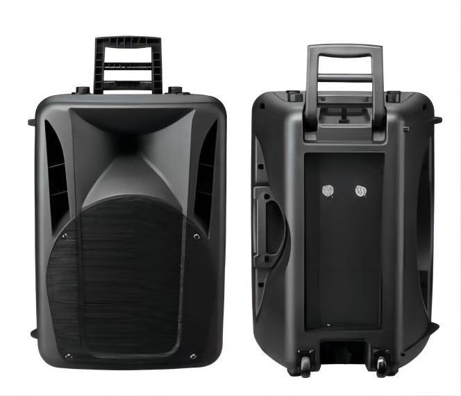 Portable 12 inch Trolley Speaker empty cabinets subwoofer box for Parties Karaoke DJ Speaker accessories