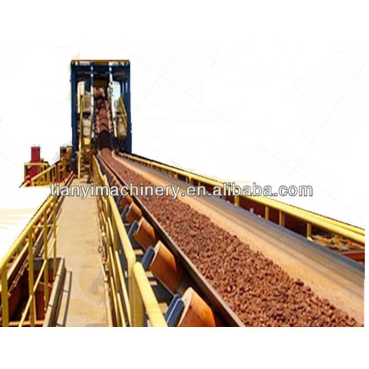 Rubber Belt Conveyor for Long Distance Horizontal or Inclined Conveying Equipment