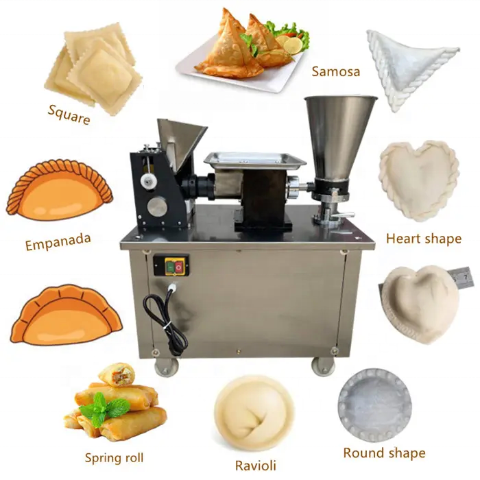 commercial ravioli machine maker dumpling samosa filling machine line empanada mini dumpling machine