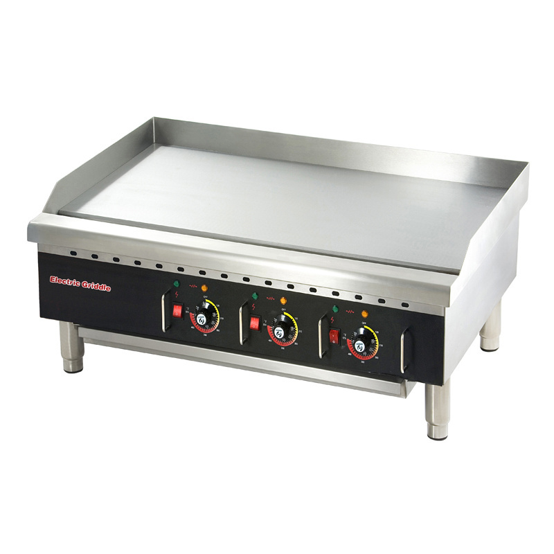 Factory price high quality counter top/free standing commercial Stainless Steel Electric/gas Griddle