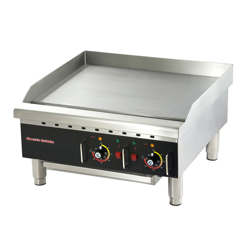 Factory price high quality counter top/free standing commercial Stainless Steel Electric/gas Griddle