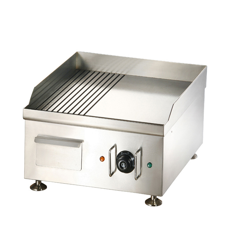 Factory price high quality counter top/free standing commercial Stainless Steel Electric/gas Griddle