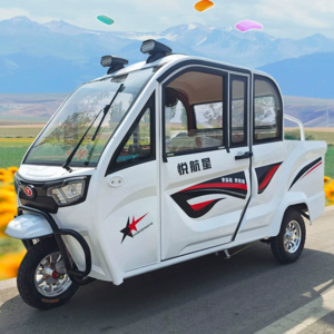 three wheel motorcycle air cooling gas powered tricycle hot selling African motorized cargo tricycle