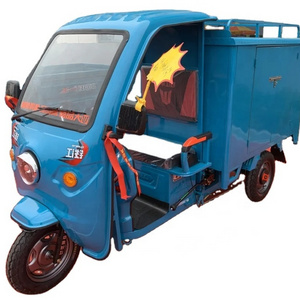 2023 Popular Electric Advertising cargo tricycle/trike for Express Ice Cream,Pizza,Bread,drinks,foods promotion sales