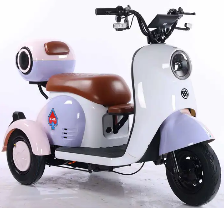 TianYing new design Long battery life highlight headlights left and right turn signal tricycle-electric-scoot 48-60V electric