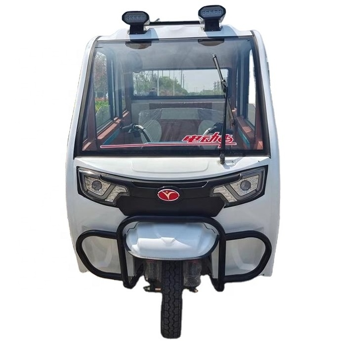 2023 motorized tricycle 650w 3 wheels vehicles small tuk tuk car elderly electric passenger tricycle for adults