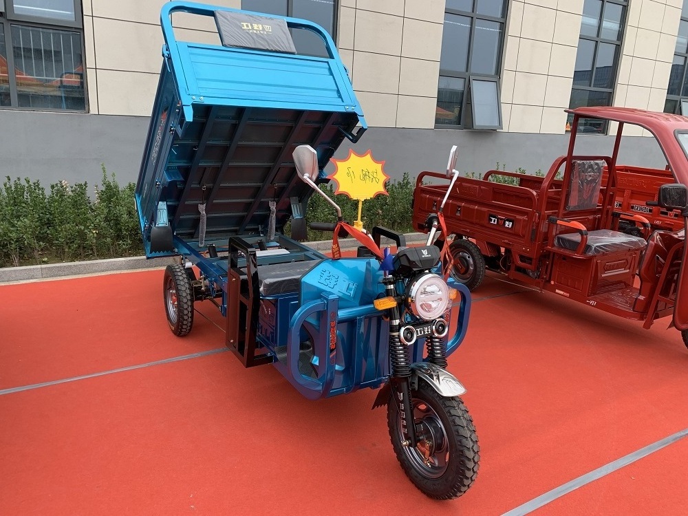 Factory supply motorcycle 1500w 72v 3 wheel electric cargo scooter high speed electric tricycle cargo for adult