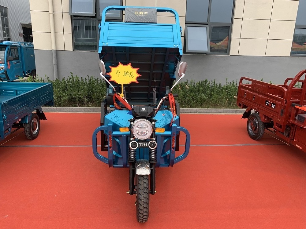 Factory supply motorcycle 1500w 72v 3 wheel electric cargo scooter high speed electric tricycle cargo for adult