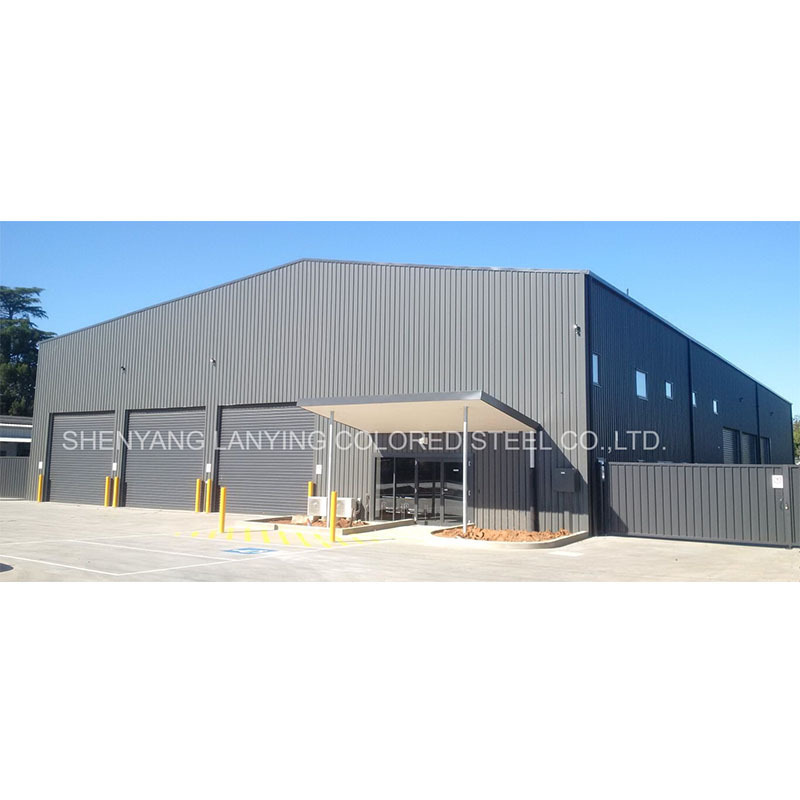 Chinese prefabricated workshop industrial steel structure warehouse with high quality