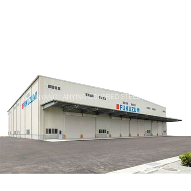 Chinese prefabricated workshop industrial steel structure warehouse with high quality