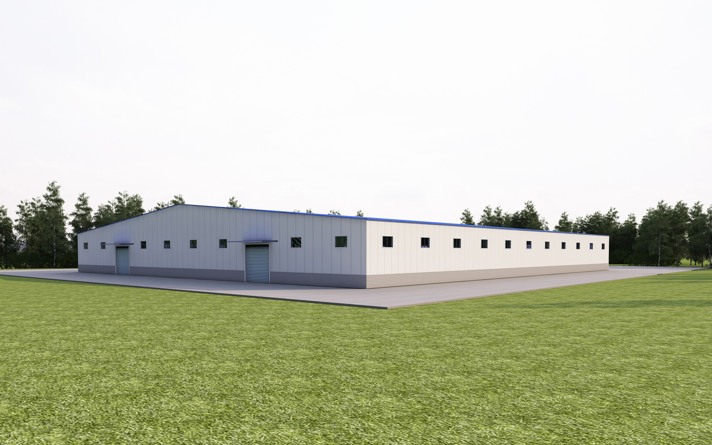 Steel structure workshop prefab steel warehouse workshop/office cost farm buildings