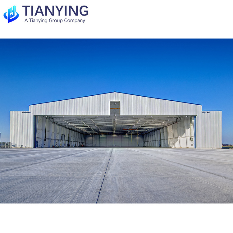 Prefabricated low cost steel structure warehouse prefab workshop hangar