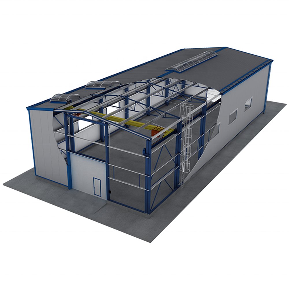 High Quality Prefab Metal Building Prefabricated Steel Structure Warehouse for Sale