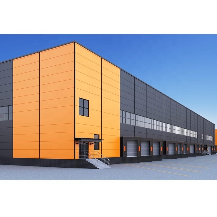 Chinese Factory Manufacture Steel Prefabricated Workshop/Office Building/Storage Warehouse