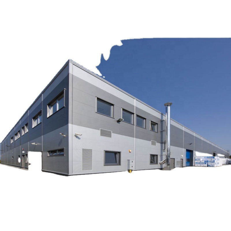 CE high standard building prefabricated workshop structure warehouse steel prefab church building