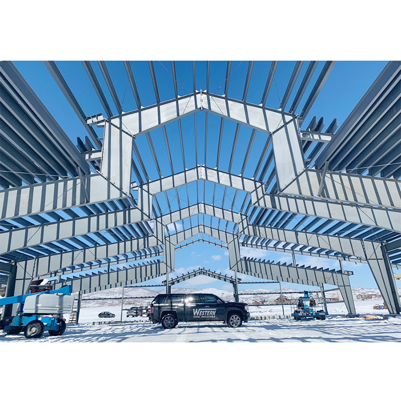 Light Guangzhou metal buildings prefabricated prefab Qingdao director stadium building warehouse structural steel structures