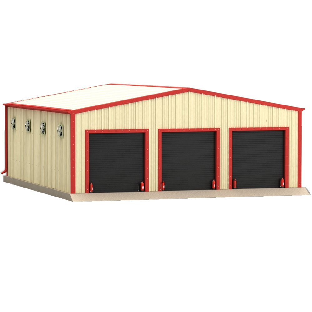 Prefab garage/steel structure carparking/carport