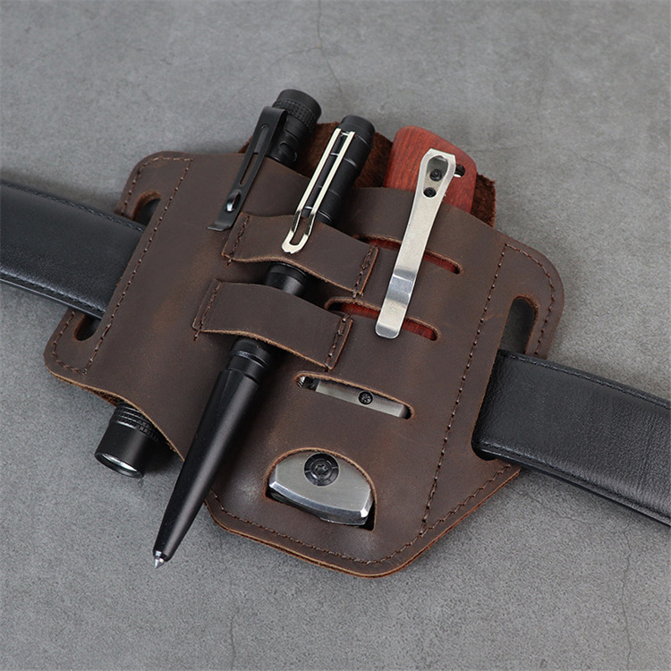 Flashlight Knife Cover EDC Pocket Organizer Outdoor Camping Tactical Tool Holster for Belt