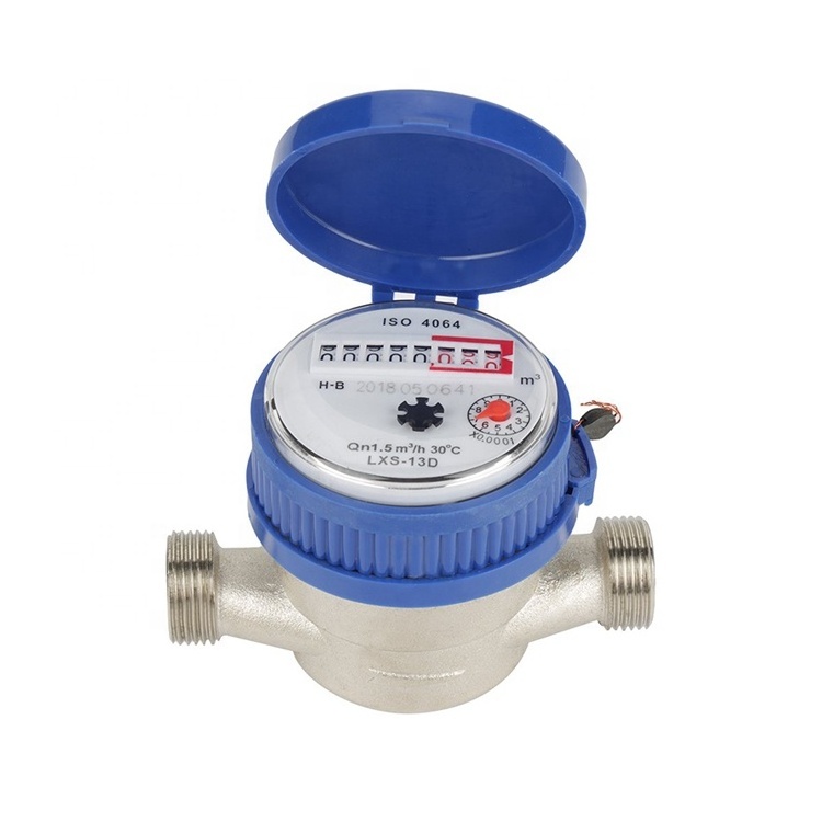 1/2 Inch Intelligent Water Meter Household Mechanical Rotor Type Cold Single Jet Water Meter