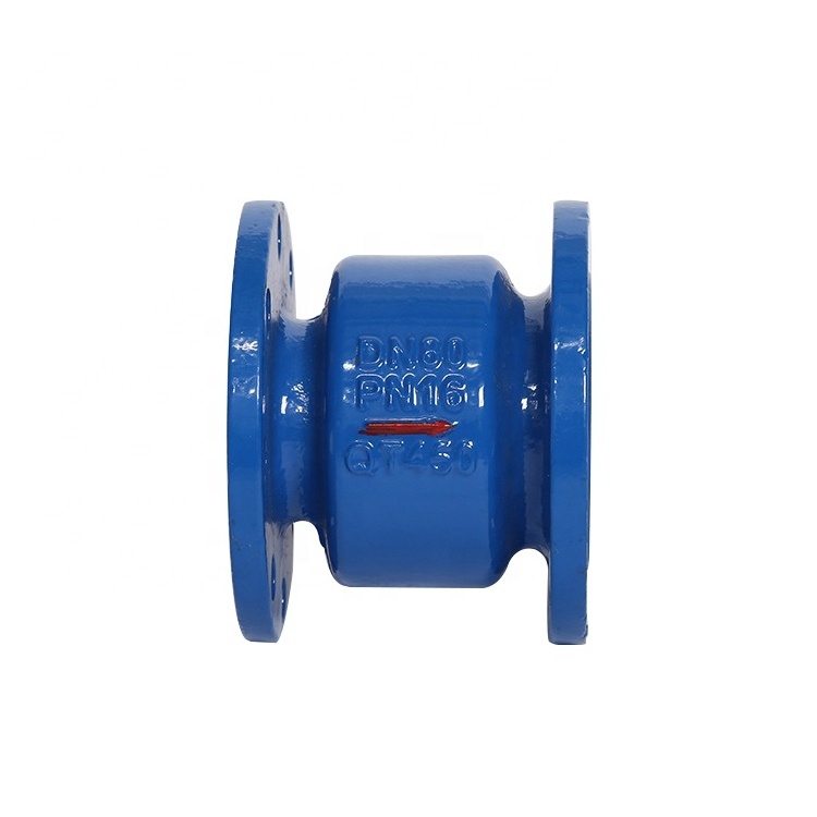 Factory Sale Ductile Iron GGG40 Pn16 DN100 Flange Silent Check Valve