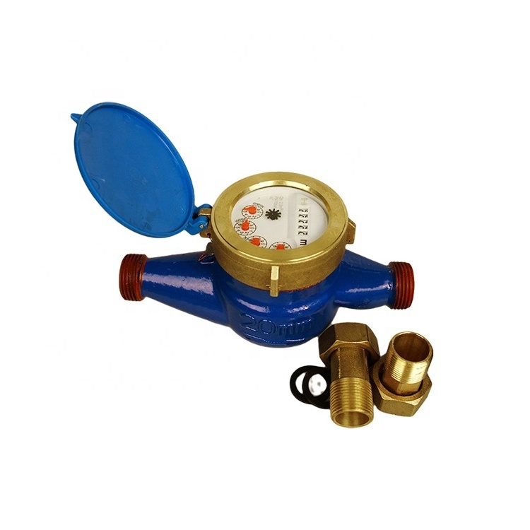 LXSG-15E-50E Mechanical Bronze Multi Jet Dry Dial Wet Type Water Meter