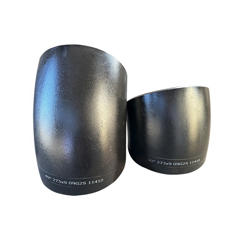 ANSI B16.9/ASTM A234 Wp Bend Black Carbon Steel Pipe Fitting Butt Weld 90 Degree Elbow