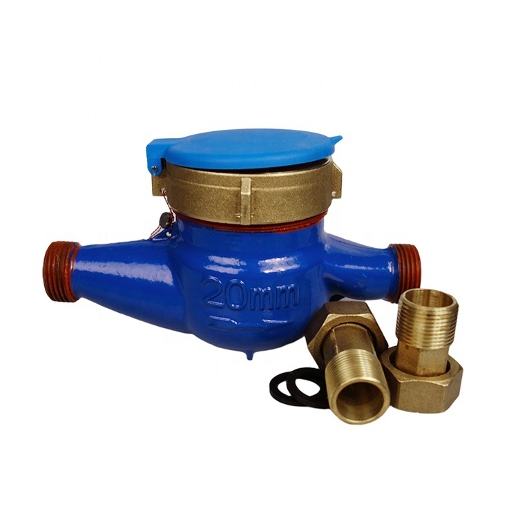 LXSG-15E-50E Mechanical Bronze Multi Jet Dry Dial Wet Type Water Meter