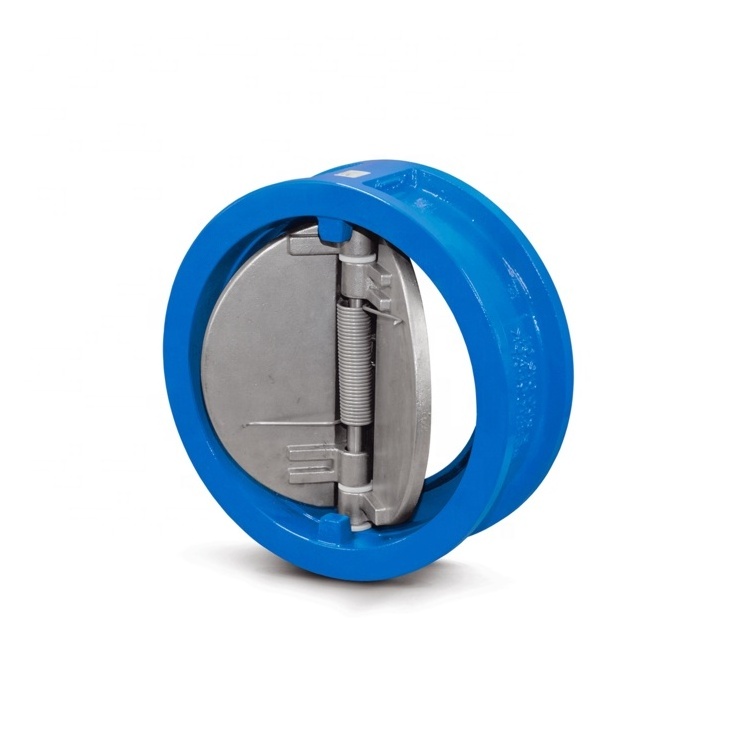 DIN 3202 PN10, PN16 Epoxy Coated Ductile Iron Dual Plate Wafer Check Valve