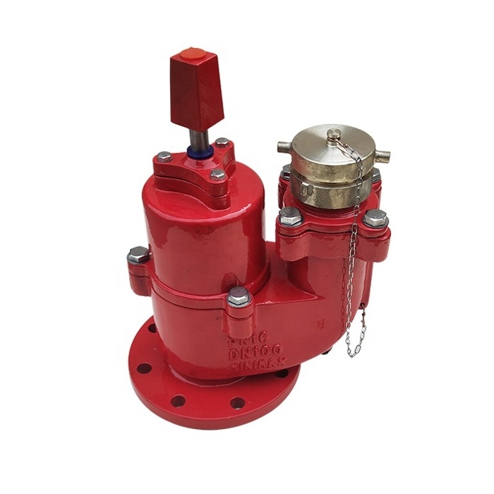 BS750 Pn10/Pn16 Red or Blue Color Ductile Cast Iron Ductile Iron Underground Fire Hydrant