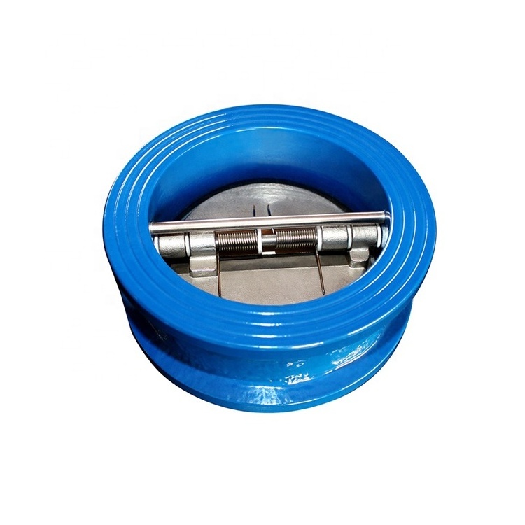 DIN 3202 PN10, PN16 Epoxy Coated Ductile Iron Dual Plate Wafer Check Valve