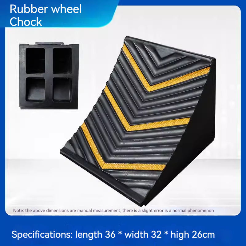 Wholesale Tire Saver Scooter Custom Wheel Chocks Truck Wedges Wheel Stopper For Cars