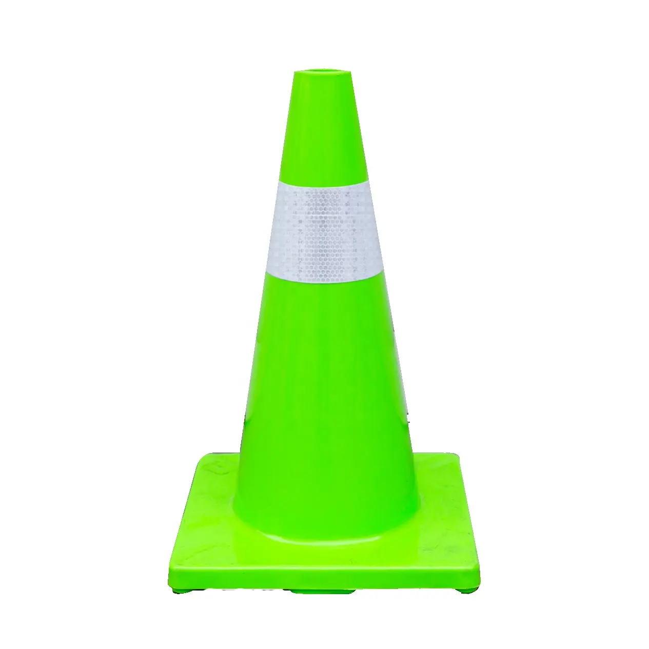 Good Quality PVC Orange Traffic Safety Cone With Reflective Band Used Traffic Cones