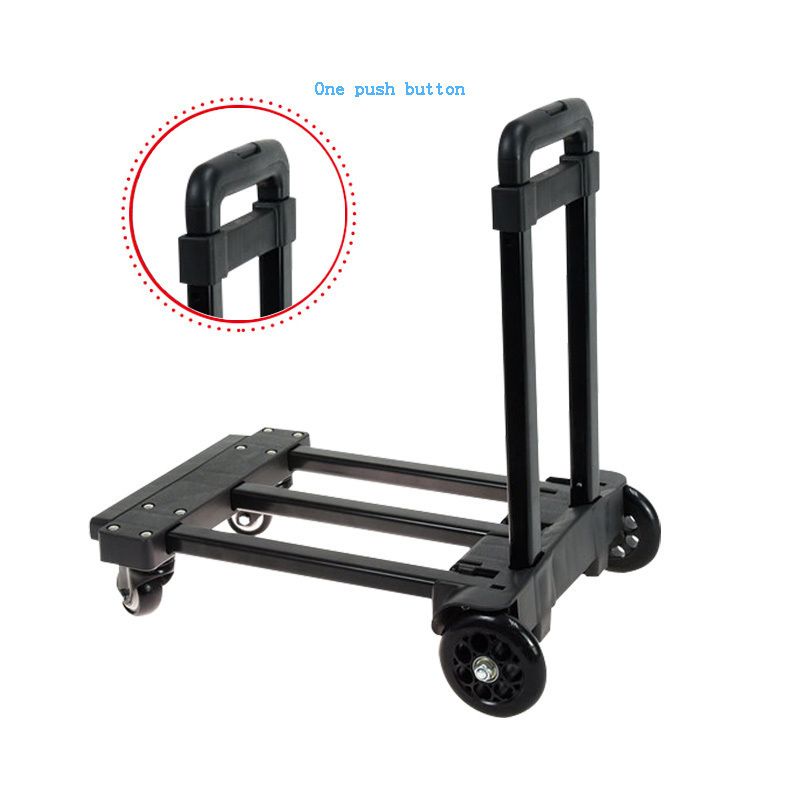 Fold  Hand Truck Foldable Dolly Luggage Small Folding Cart Transport Trolley