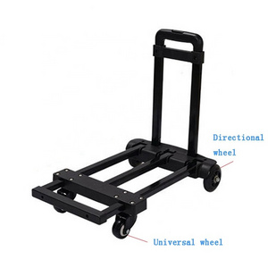 Fold  Hand Truck Foldable Dolly Luggage Small Folding Cart Transport Trolley