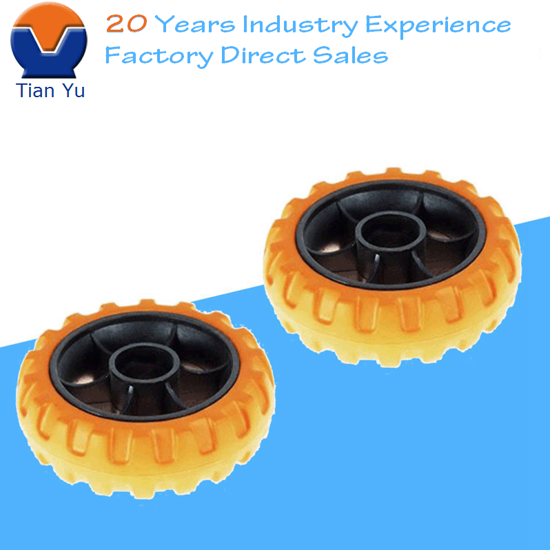 Tianyu Directional Sales EVA Foam Wheel, 40kg Bearing Capacity Silent Durable Luggage Wheels Replacement