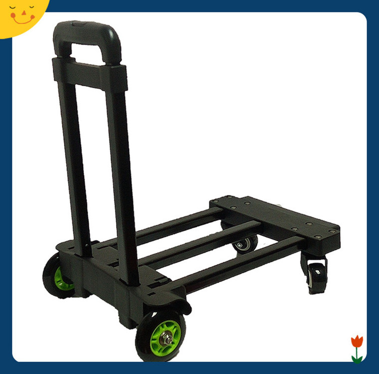 Fold  Hand Truck Foldable Dolly Luggage Small Folding Cart Transport Trolley