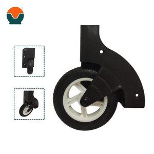 Tianyu Direct Caster Black Fixed Attachment Parts Accessories Universal Trolley Luggage Wheels Replacement for Bag Suitcase