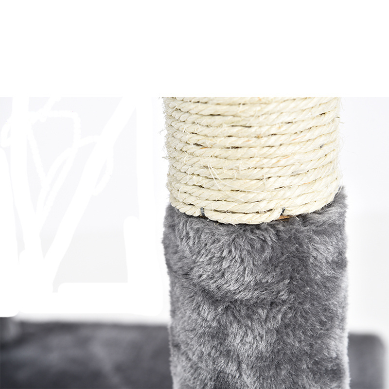 Small Cat Scratching Post Kitten Cat Elevated Tree Hammock