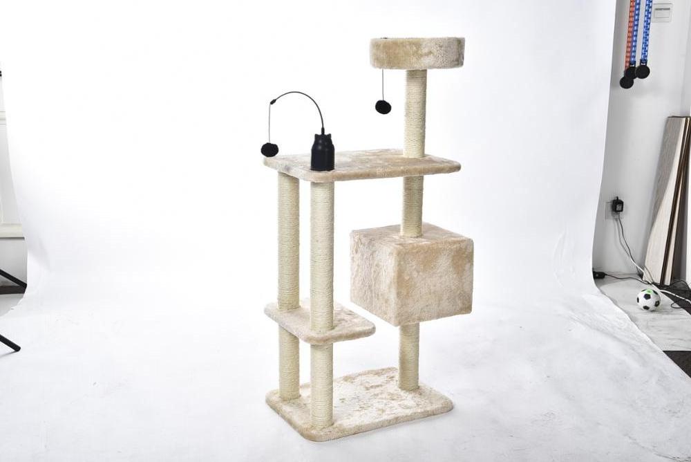 New Design Pet Products  Modern Luxury Large Wood Cat Climbing Tower,Tree House For Cat,Cat Tower Tree