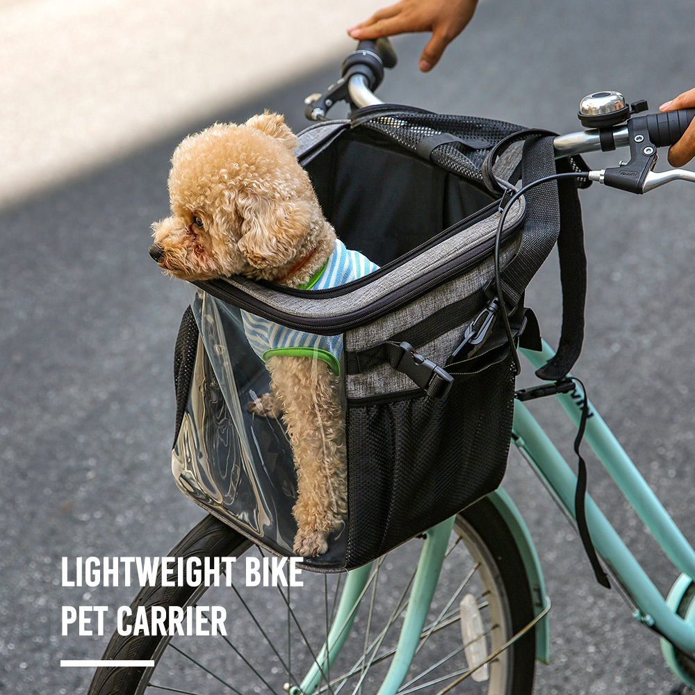 Multi Application Portable Outdoor Pet Carrier Bag Dog Car Seat Cat Backpack Dog Bike Basket Bag