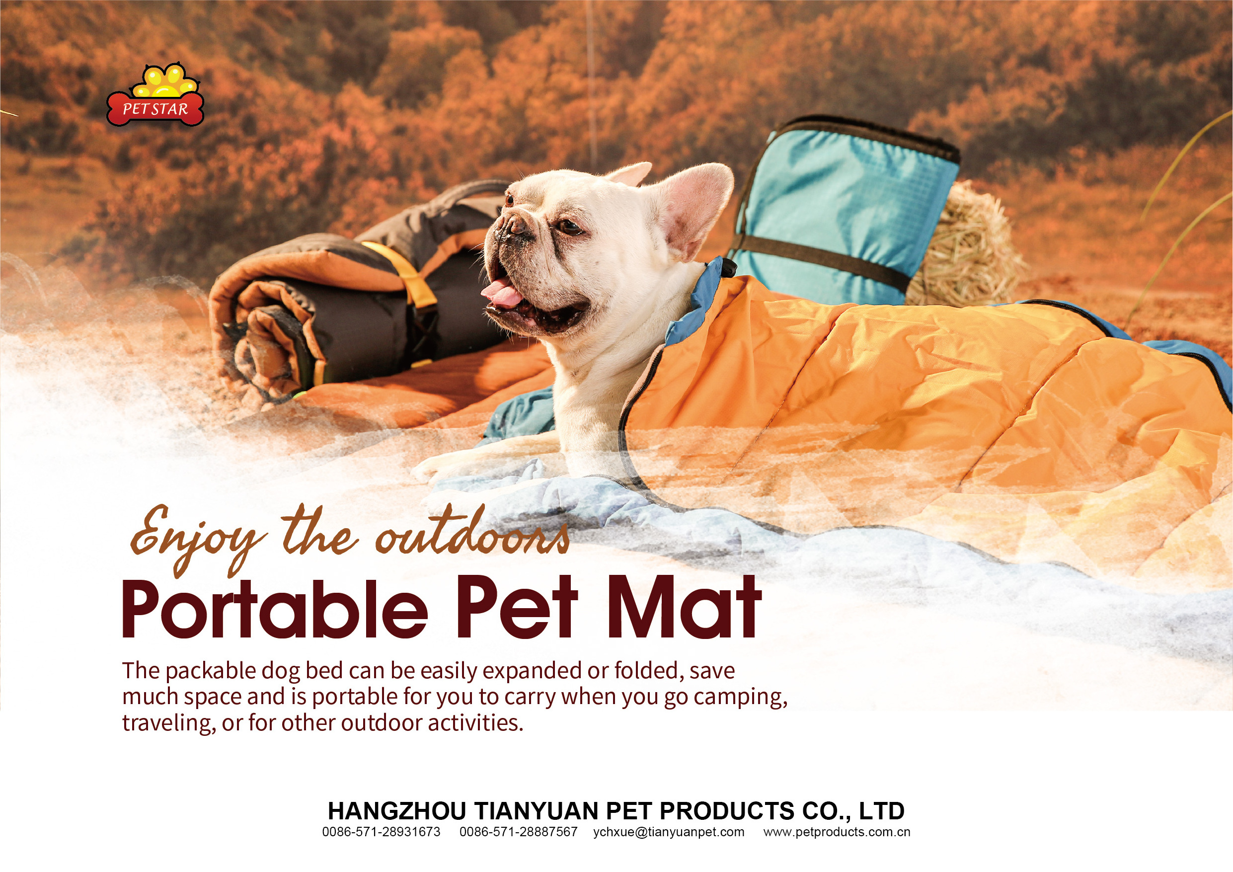 Portable dog bed camping best sale