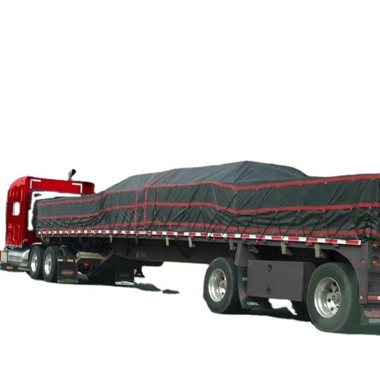 TZTY Heavy Duty Lumber Tarp 18oz PVC-Coated Polyester Waterproof Material Durable Protection For Your Flatbed