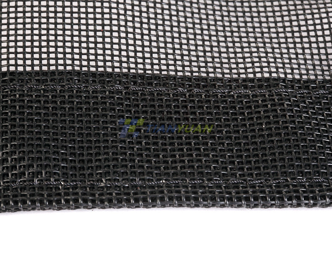 Dump Trailer Tarp Mesh with Grommets Heavy Duty Dump Truck Tarp with Vinyl- Coated Fabric Pockets Applied on Tarp System