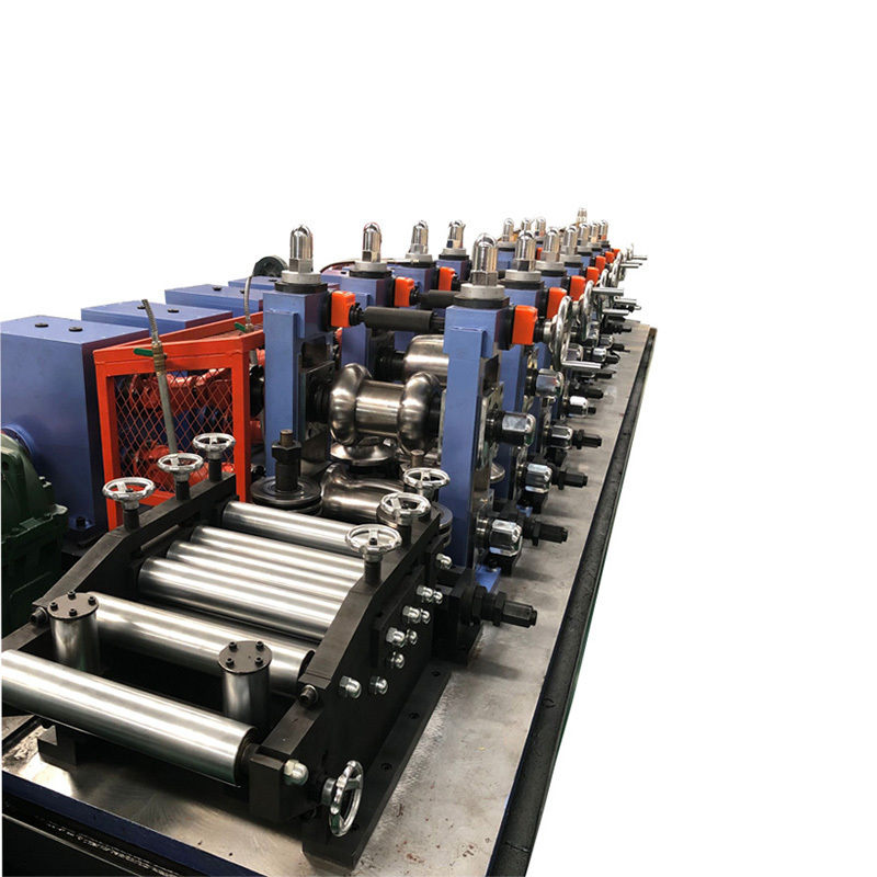 ERW hollow GI/galvanized steel pipe tube roll forming machine