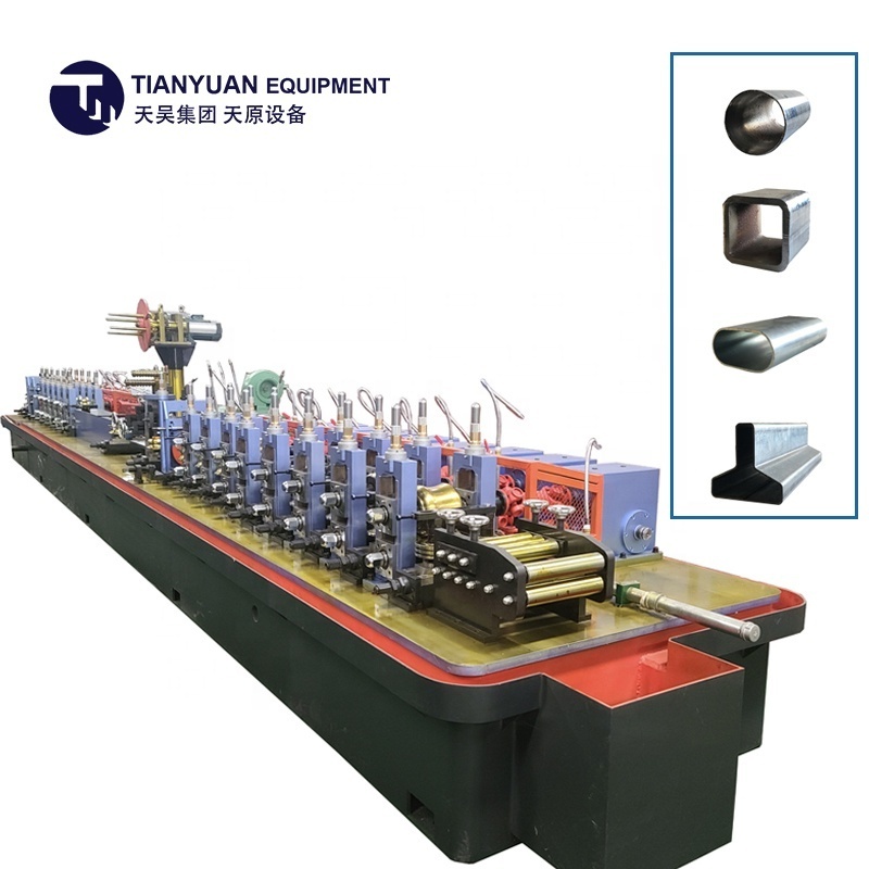 ERW tube line with accumulator GI steel cold roll forming machine