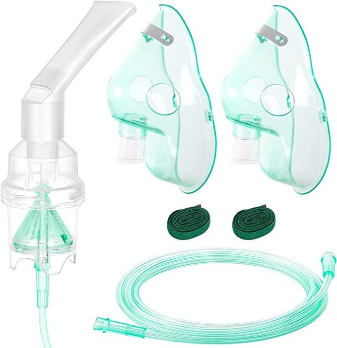 Homecare PVC Children And Adult High Efficiency Kit Disposable  bottle oxygen Medical nebulizer kits mask and mouthpiece